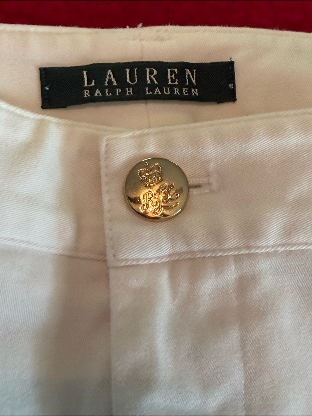 Lauren White Pants